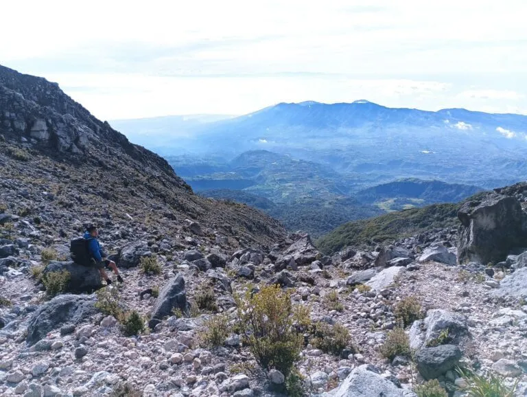 Mount apo Boulders