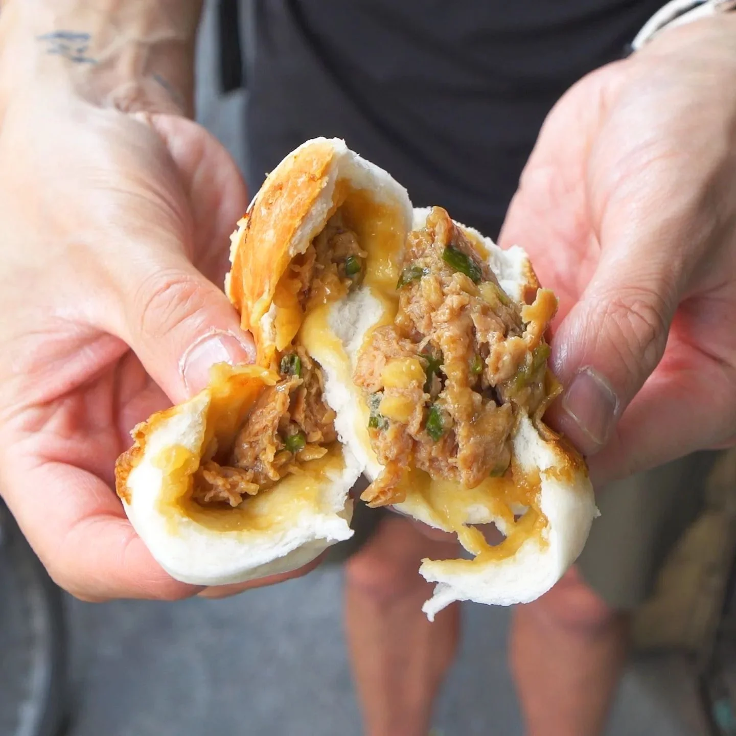 Fried Siopao at Shanghai Fried Siopao