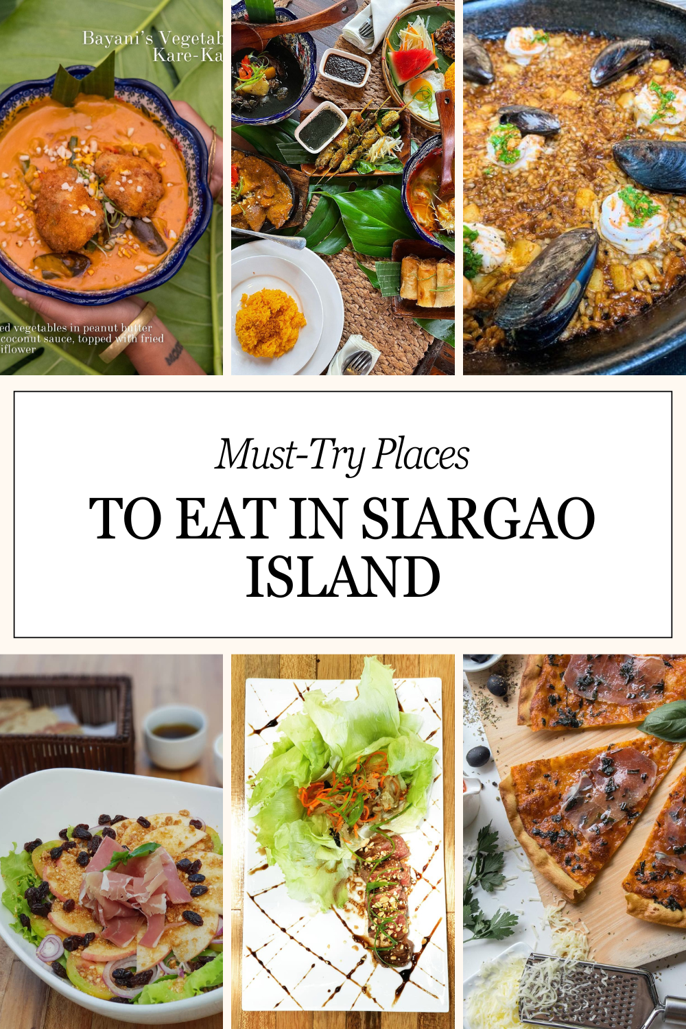 must-try places to eat in Siargao