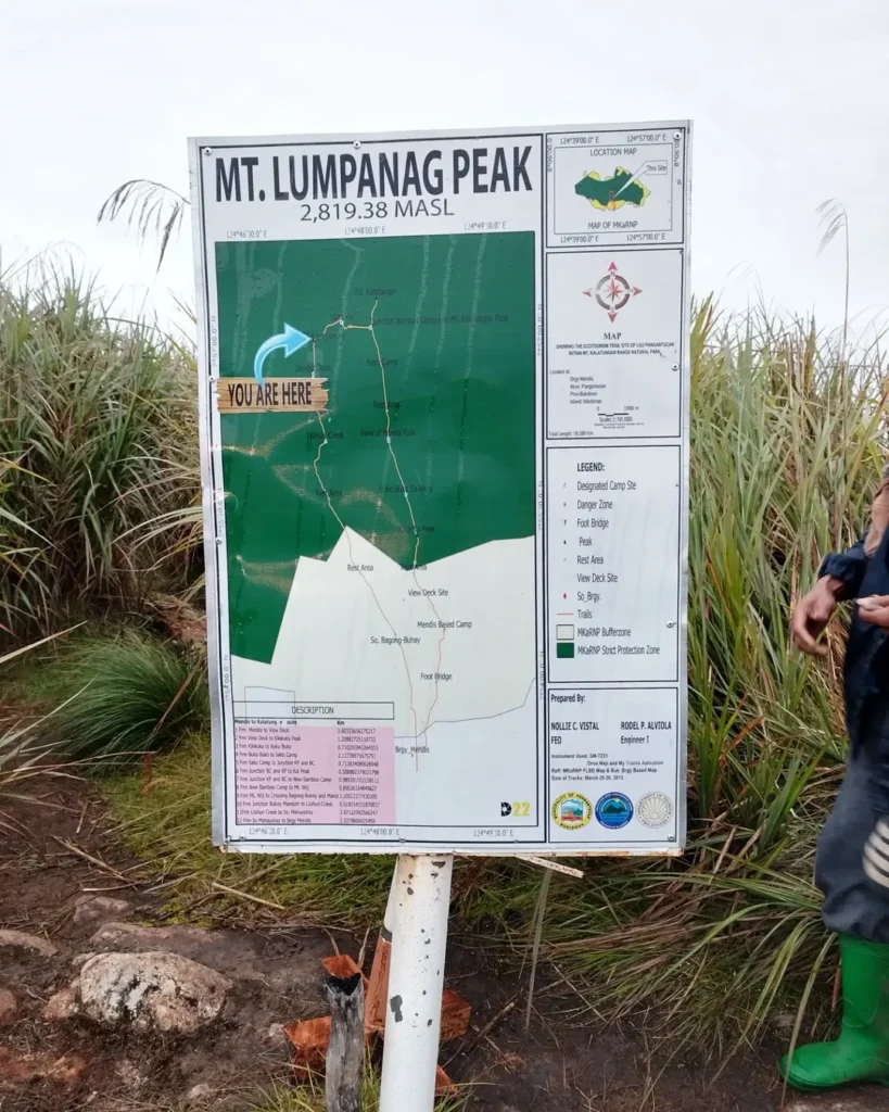 mt. lumpanag peak