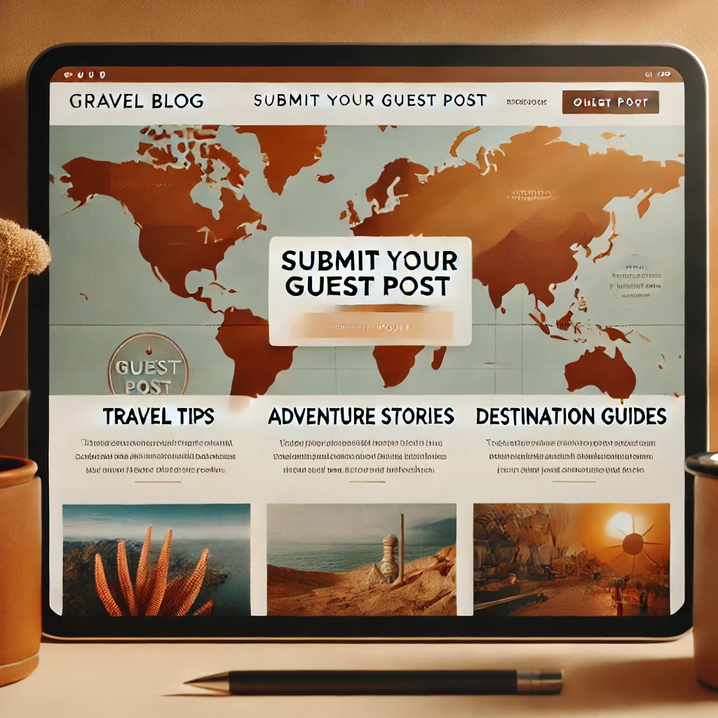 Submit a guest post for travel blog