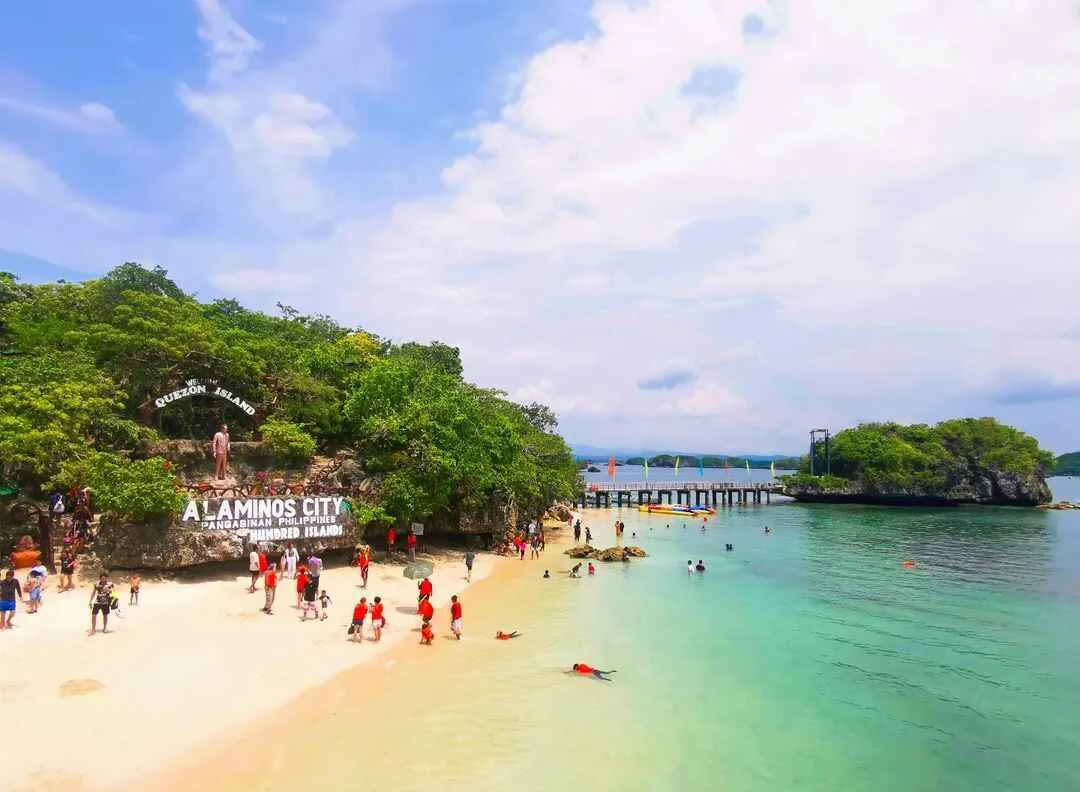 Quezon island hundred islands