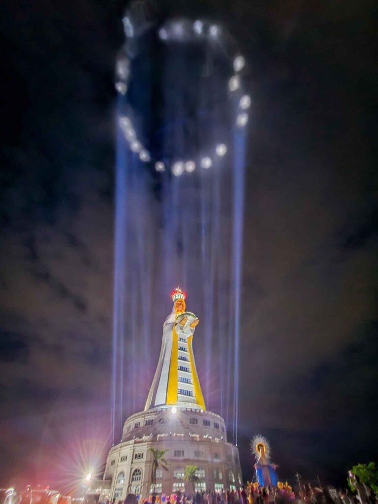 monte maria shrine miracle glass walkway photo