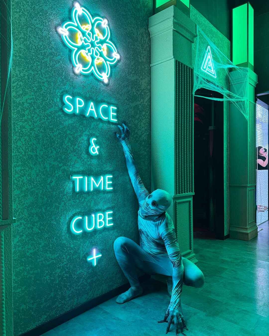 space and time cube museum photos