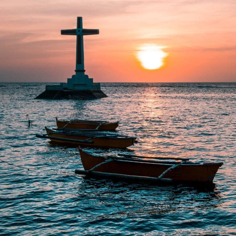 sunken cemetery