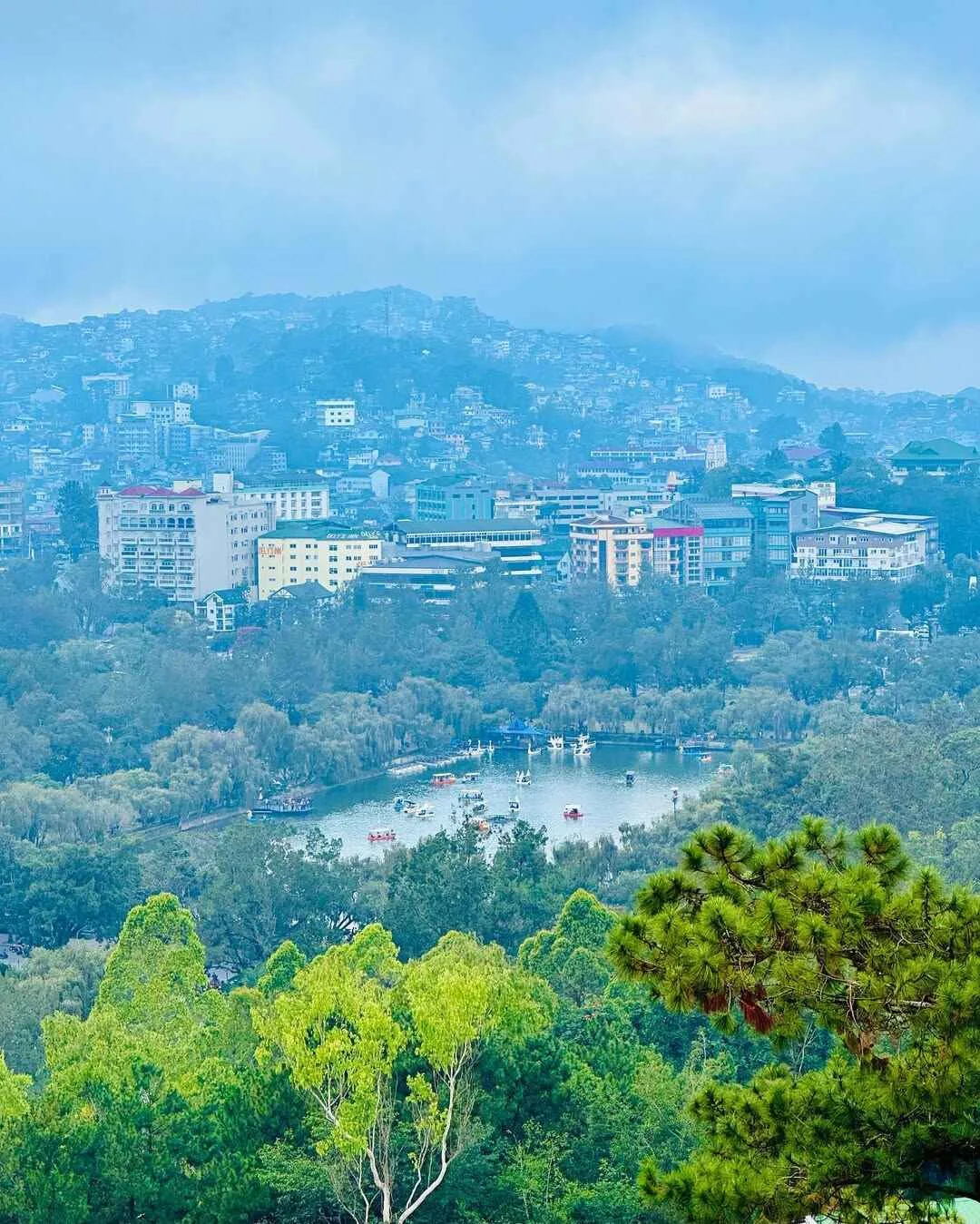 burnham park baguio photo