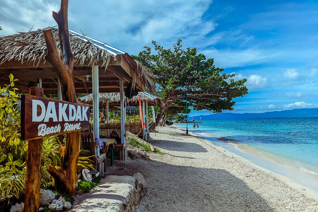 dakdak beach Limasawa Island
