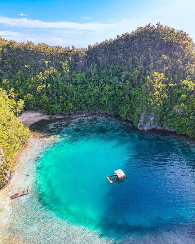blue lagoon Dinagat Island photo
