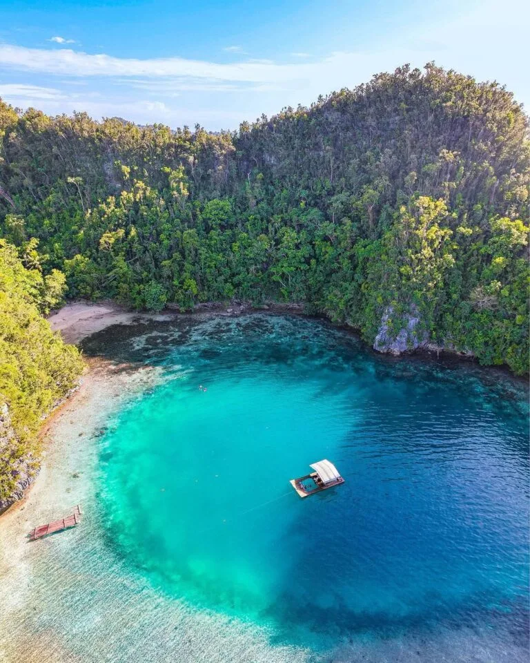blue lagoon Dinagat Island photo