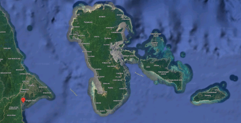 polillo island map