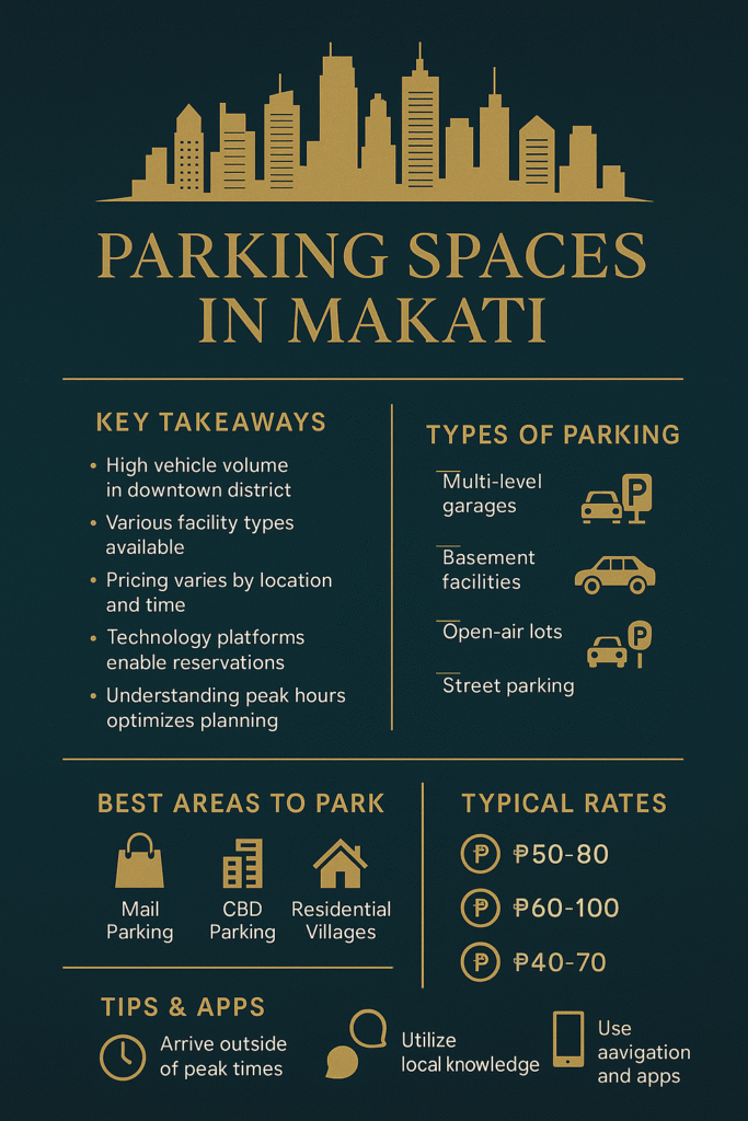 Parking Spaces in Makati
