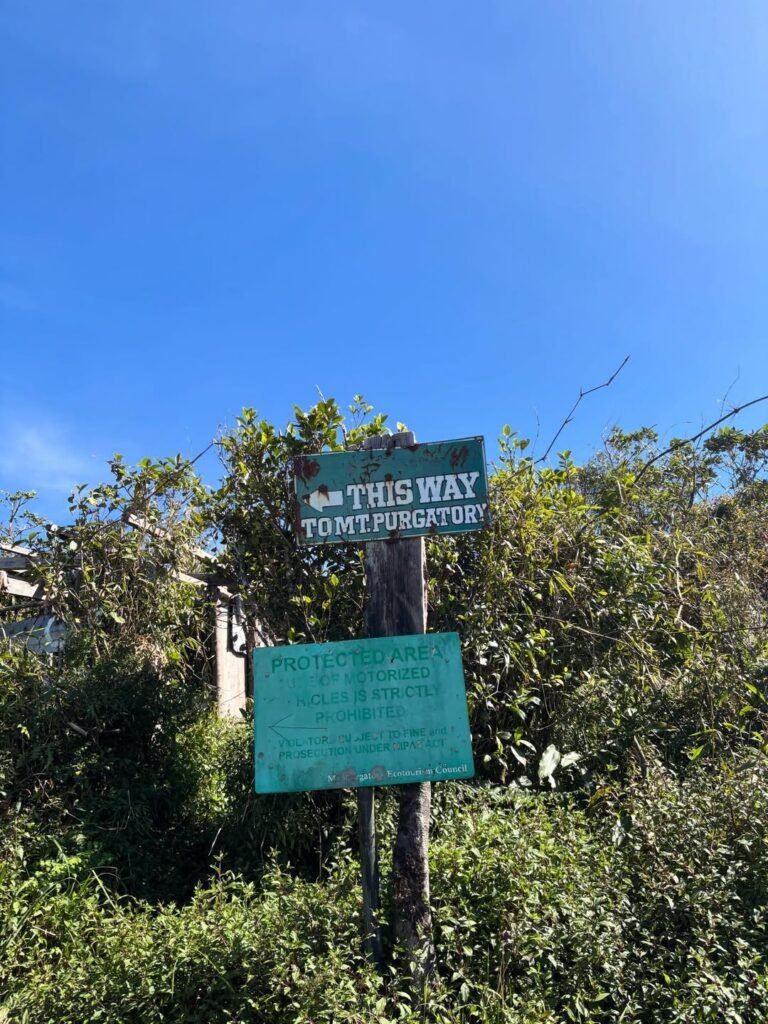 mt. purgatory mangisi traverse