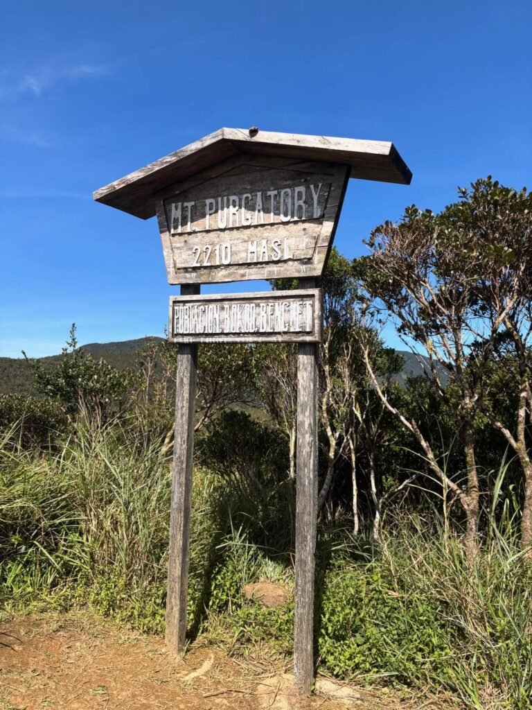 mt. purgatory mangisi traverse
