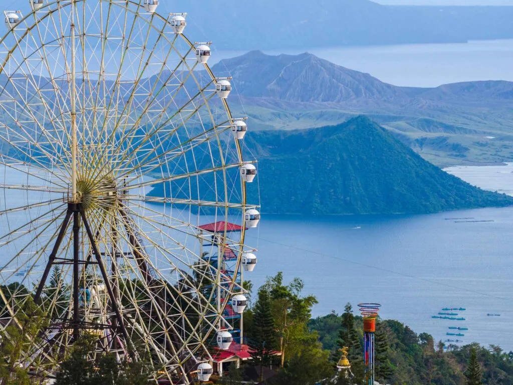skyranch tagaytay photo 2026 with taal volcano view
