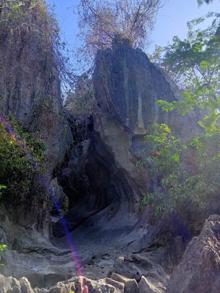 mt. secret malangaan cave photo