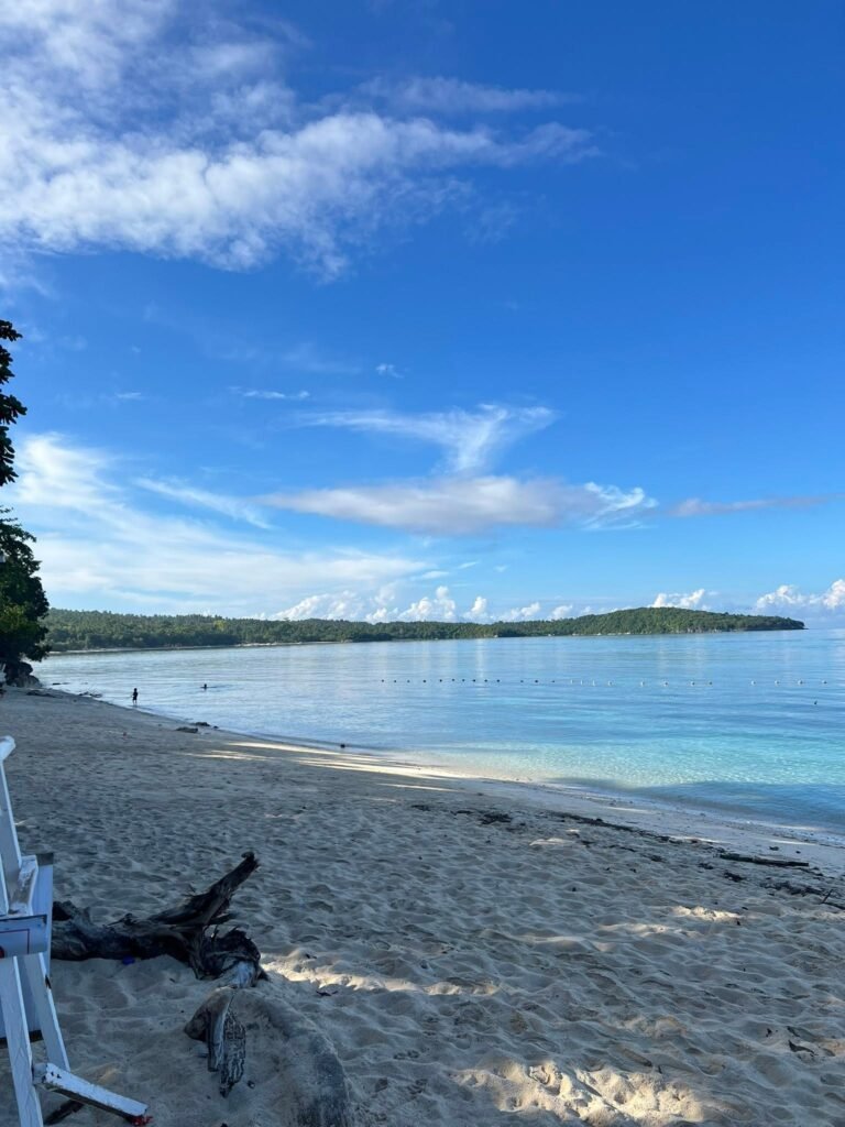 Entrance gate and resort facilities at Isla Jardin del Mar Resort in Gumasa Beach, Glan, Sarangani